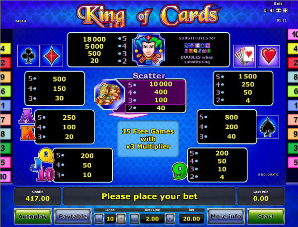   King Of Cards -       