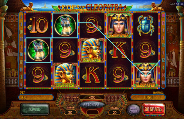 riches of cleopatra игровой автомат